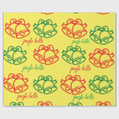 JIngle Bells Wrapping Paper Cadeaupapier (Vlak)