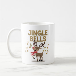 Jingle Bells Zingende Rendier Mok