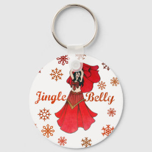 Jingle Belly Dancer Sleutelhanger