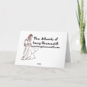 Jingle Belly Holiday Kaart (Achterkant)