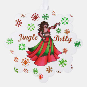 Jingle Belly Holiday Kaart