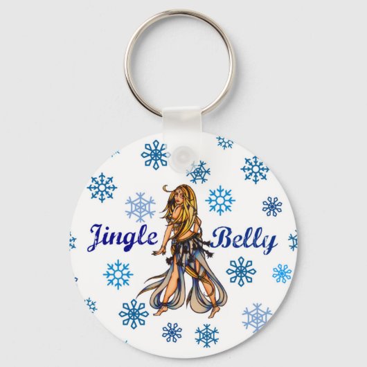 Jingle Belly Sleutelhanger (Voorkant)