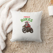 Jingle Bikes Grappig Kerstmis Kussen (Deken)