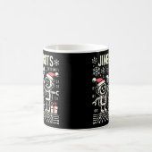 Jingle Bots Feestelijke vakantie Robots met Santa  Koffiemok (Center)