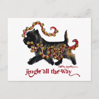 Jingle Cairn Christmas Feestdagenkaart