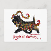 Jingle Cairn Christmas Feestdagenkaart (Voorkant)