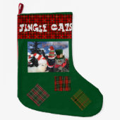 Jingle Cat Collectie Grote Kerstsok (Voorkant)
