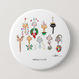 JINGLE CATS Button