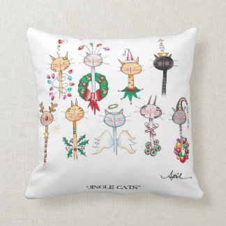 JINGLE CATS Kerstmis Kussen