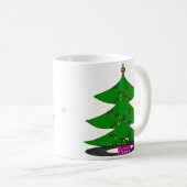 Jingle Claws Kat & Boom Kerst Mis Koffiemok (Voorkant rechts)