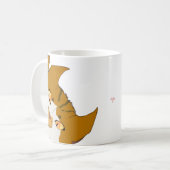 Jingle Claws Kat & Boom Kerst Mis Koffiemok (Voorkant links)