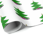 Jingle Claws Kerstboom Inpakpapier (Rol Hoek)
