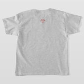 Jingle Claws Whimsical Kerstboom & Trein T-shirt (Laag Achter)