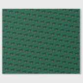 Jingle Co. Logo Feestelijke Feestdagen Cadeaupapier (Vlak)