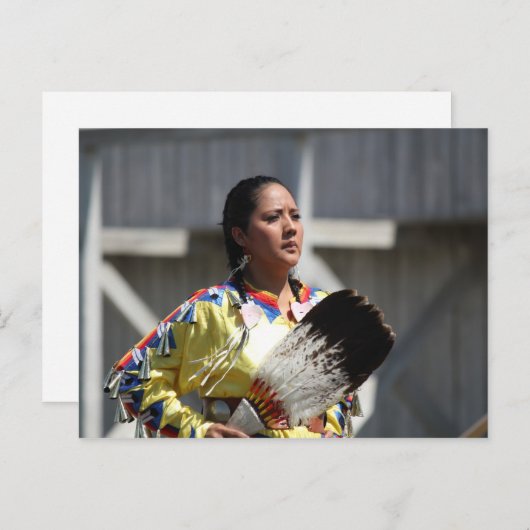 Jingle Dancer Briefkaart (Voorkant / Achterkant)