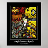 Jingle Dancers Ready Poster voor zwarte rand (Voorkant)