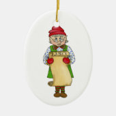 Jingle Elves "Alfred" Keramisch Ornament (Voorkant)