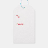 Jingle Elves (LoveyDovey) Cadeaulabel (Achterkant)