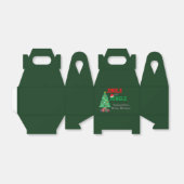 Jingle en Mingle Baby shower Bedankdoosjes (Uitgevouwen)