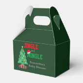 Jingle en Mingle Baby shower Bedankdoosjes (Voorkant Zijde)