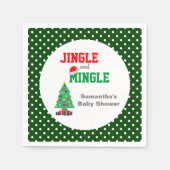 Jingle en Mingle Baby shower Servet (Voorkant)