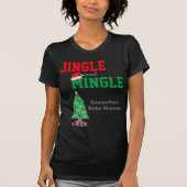 Jingle en Mingle Baby shower T-shirt (Voorkant)