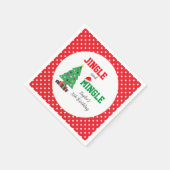 Jingle en Mingle Birthday Servet (Hoek)