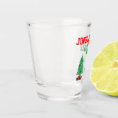 Jingle en Mingle Birthday Shot Glas (Links)
