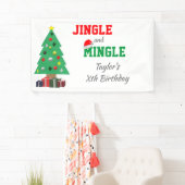 Jingle en Mingle Birthday Spandoek (Insitu)