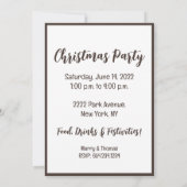 Jingle en Mingle Christmas Basset Hound Honden Kaart (Achterkant)