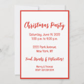 Jingle en Mingle Christmas Goldendoodle Honden Kaart (Achterkant)