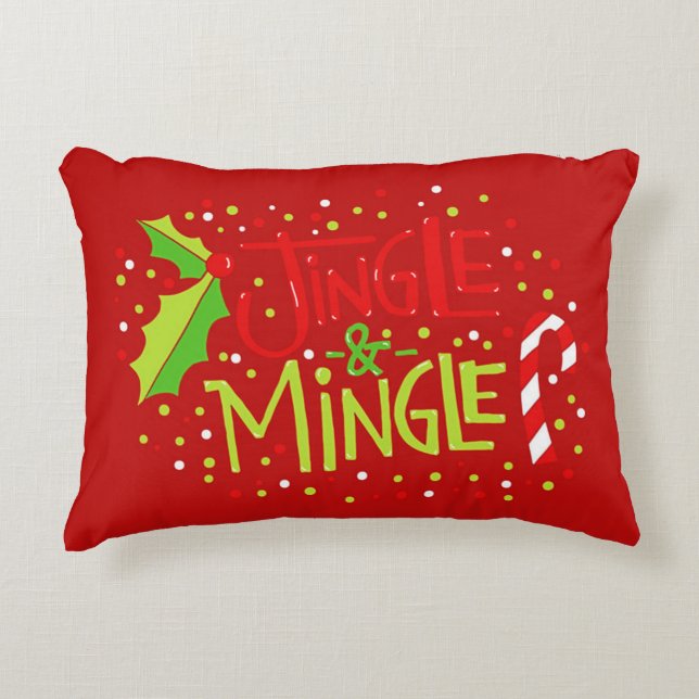 Jingle en Mingle Decoratief Kussen (Voorkant)