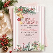 Jingle en Mingle Elegant Winter Kerstfeest