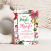 Jingle en Mingle Feestelijke Kerstfeest Kaart