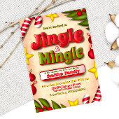 Jingle en Mingle Holiday Invitation Kaart