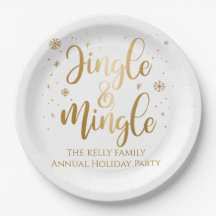 Jingle en Mingle Holiday Napkins