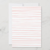 Jingle en Mingle Holiday Party Kaart (Achterkant)