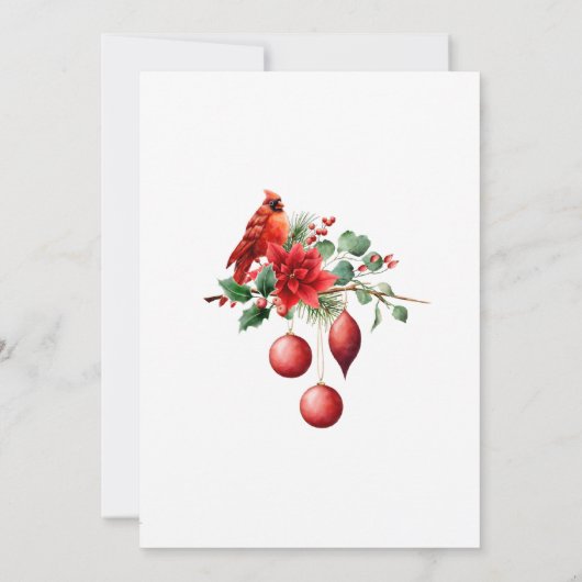 Jingle en Mingle Holiday Party Kaart (Achterkant)