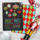 Jingle en Mingle Holiday Party | Kerstfeest Kaart
