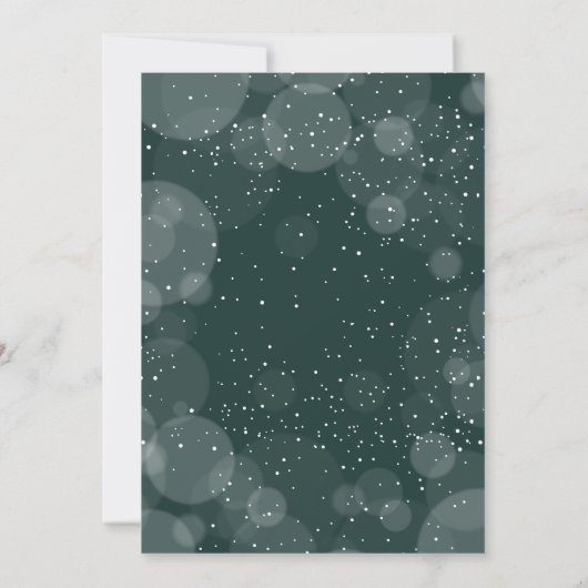 Jingle en Mingle Holly Berries Kerstfeest Kaart (Achterkant)