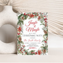 Jingle en Mingle Holly Berries Kerstfeest