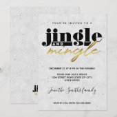 Jingle en Mingle Kaart (Voorkant / Achterkant)