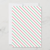 Jingle en Mingle-kerstBaby shower Kaart (Achterkant)