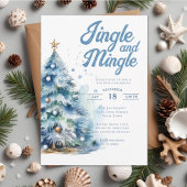 Jingle en Mingle kerstdiner Kaart