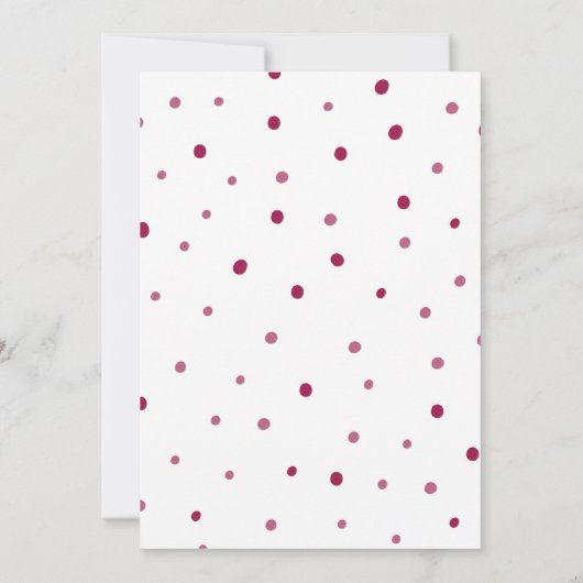 Jingle en Mingle-kerstfeest Kaart (Achterkant)