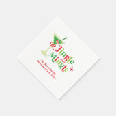 Jingle en Mingle Kerstfeest Servet (Hoek)