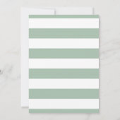 Jingle en Mingle Kerstfeestdag Cocktail Party Kaart (Achterkant)