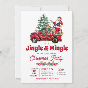 Jingle en Mingle-kerstfeestdag Kaart