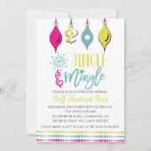 Jingle en Mingle-kerstfeestdag Kaart (Voorkant)