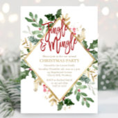 Jingle en Mingle-kerstfeestdag Kaart